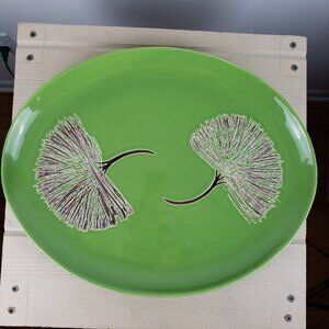 Loucarte Portugal Large Green Platter